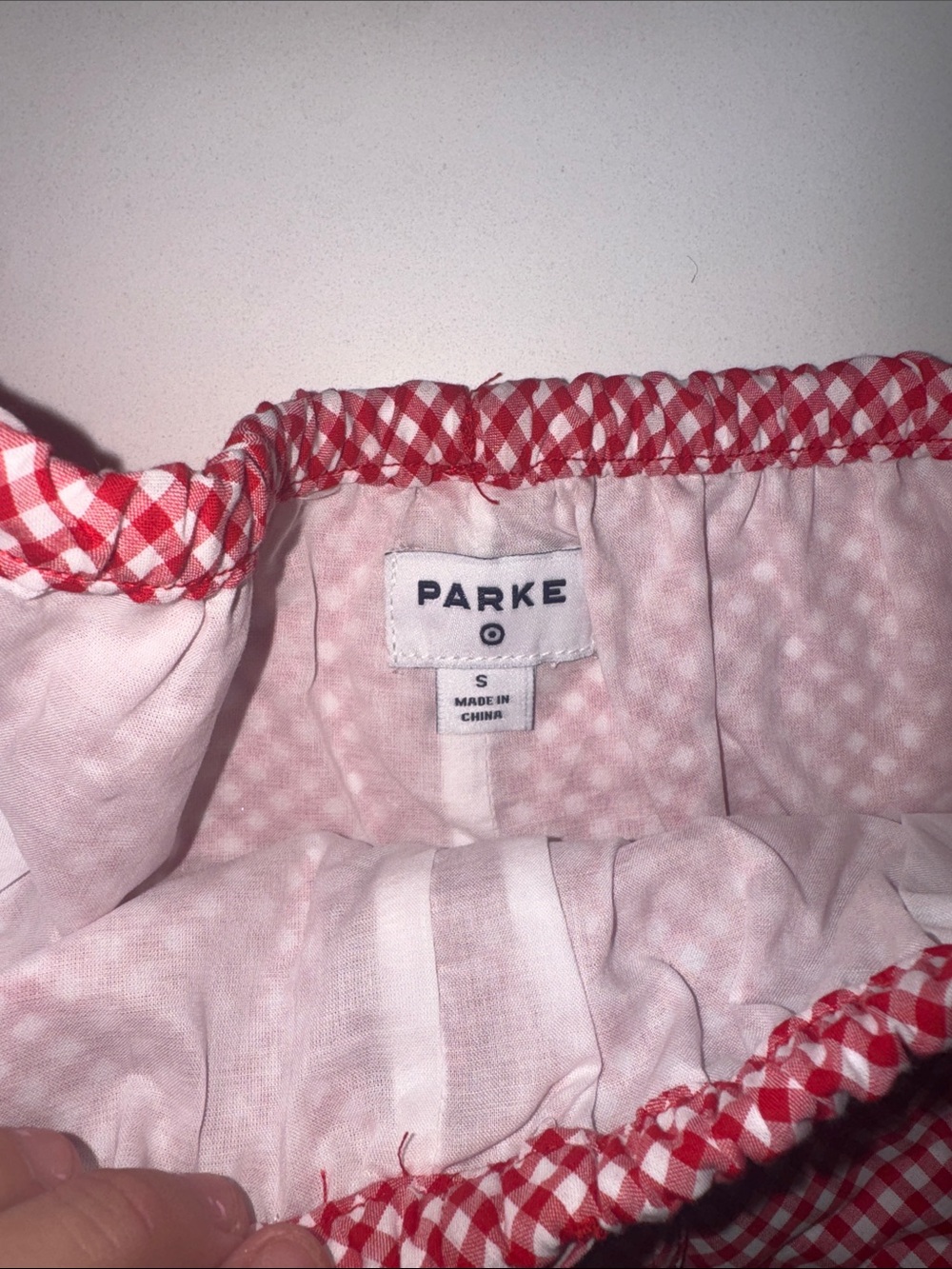 PARKE X TARGET Shorts with Ruffle Trim SIZE SMALL NEW - Picture 3 of 5